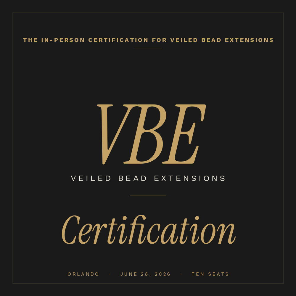 Veiled Bead Extensions Certification
